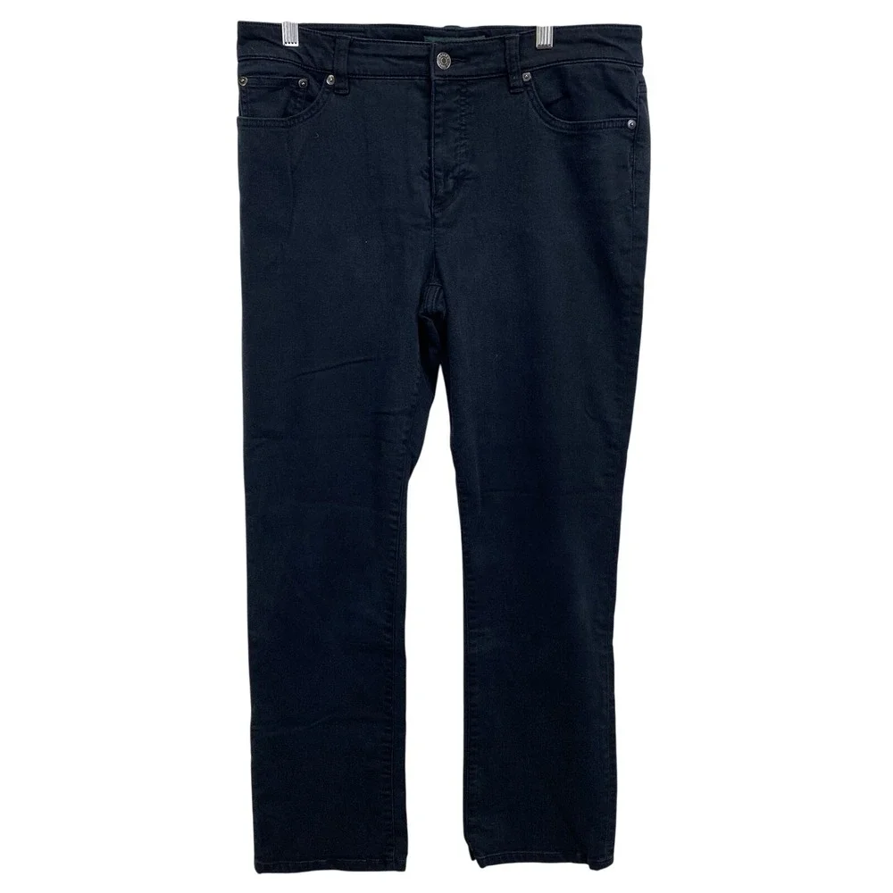 Lauren‎ Ralph Lauren Heritage Jeans Womens 10 Blue Straight Leg Stretch Denim